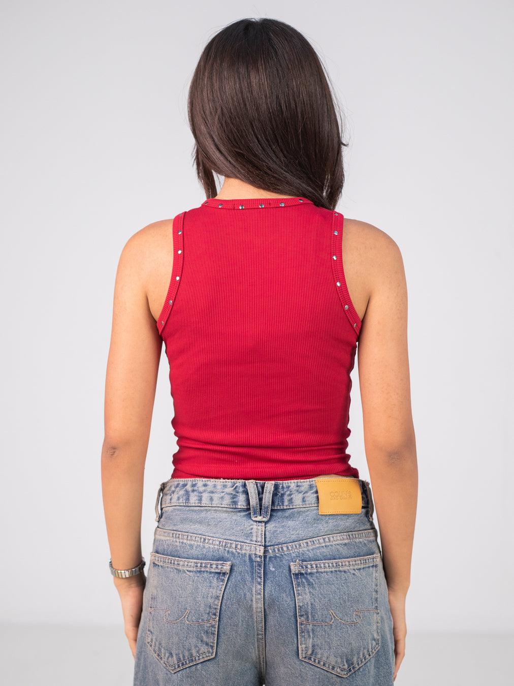 BURGUNDY TANK TOP