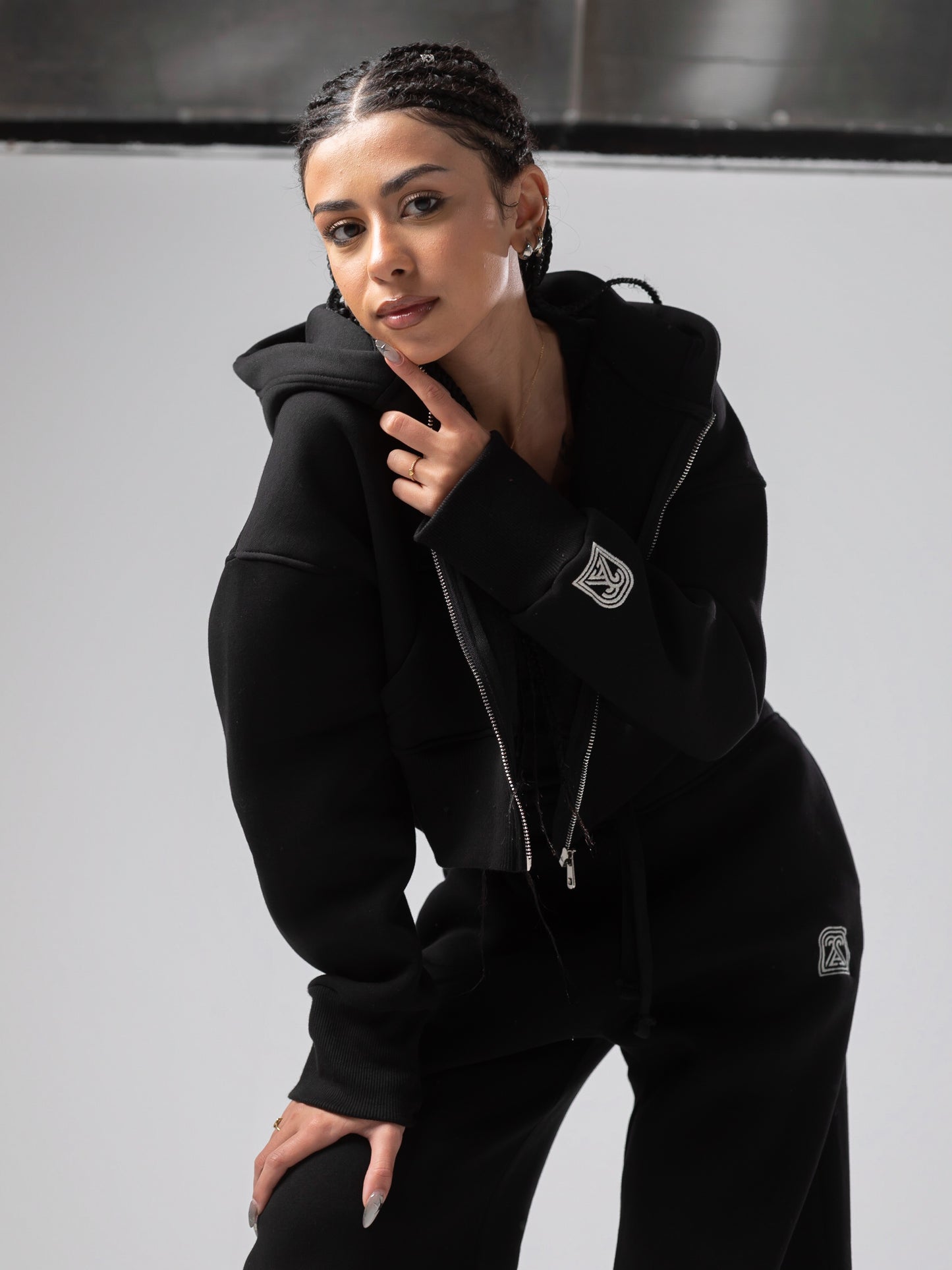 Black Cropped Jacket