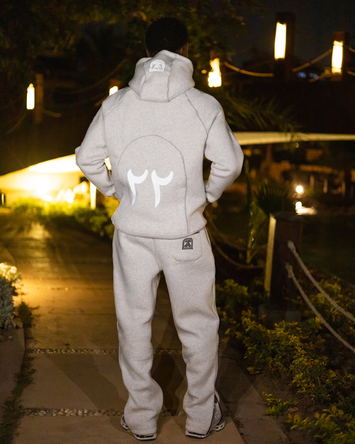Grey Ice Hoodie & Sweatpants