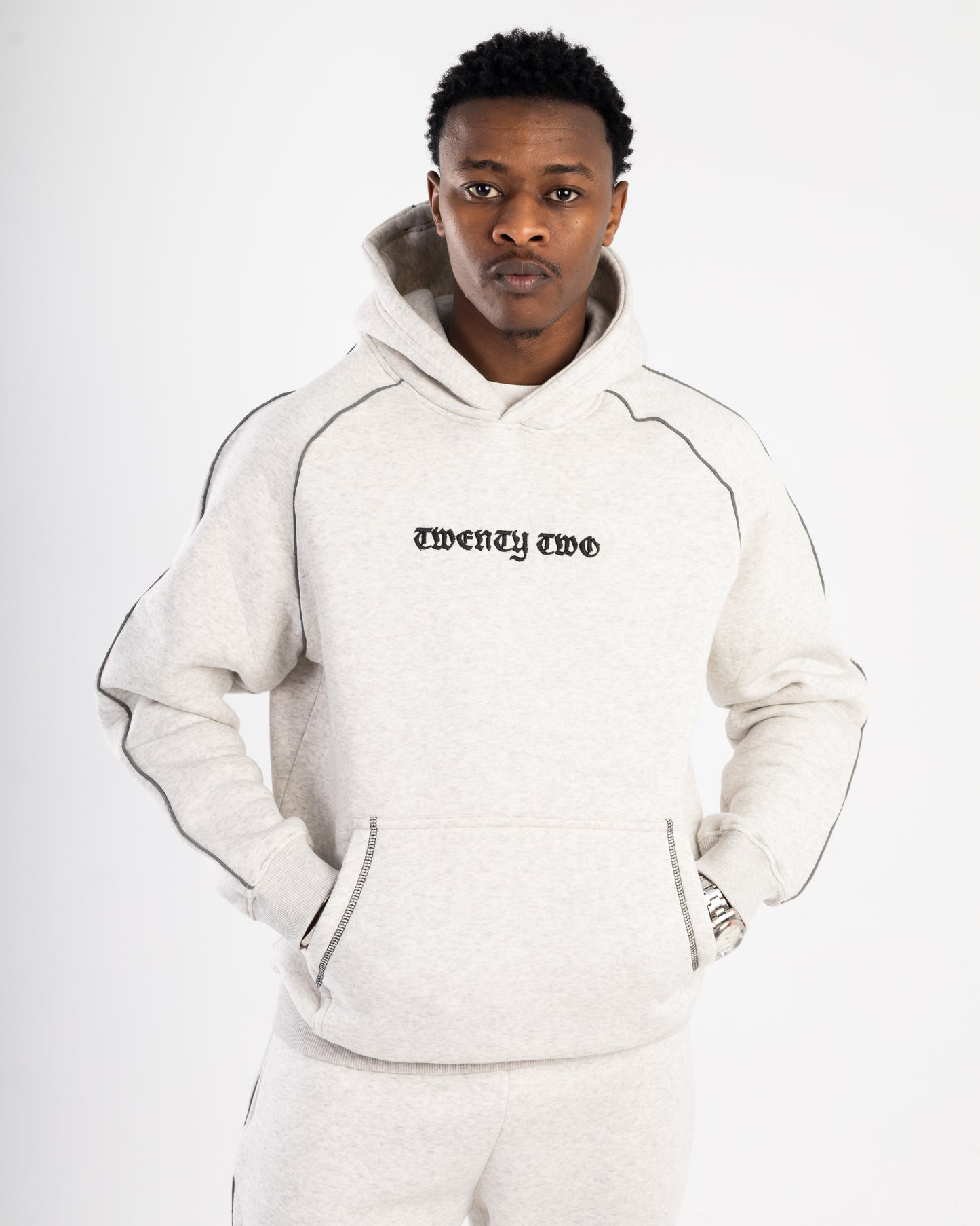 Grey Ice 22 Hoodie