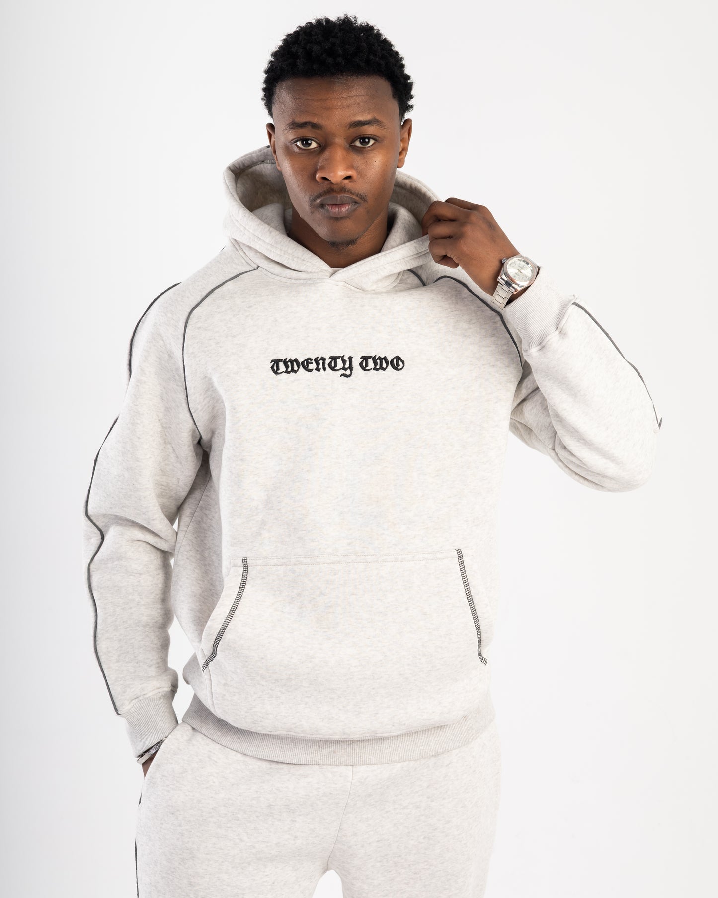 Grey Ice 22 Hoodie